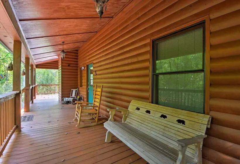 Andrews Cabin W/ Game Room & Covered Porch!