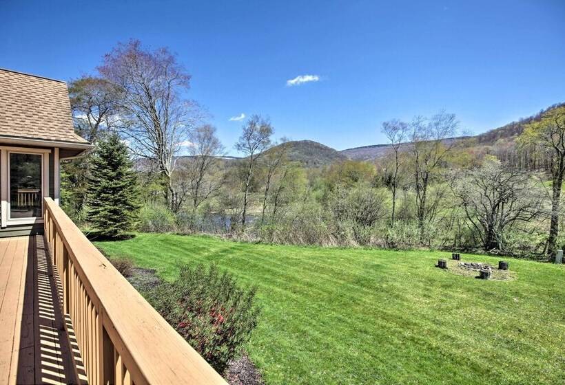 House W/deck, Fire Pit 15 Mins To Snowshoe!