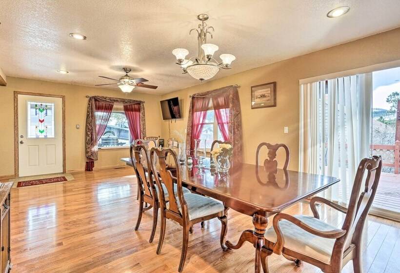 Lovely Black Hills Area Home: Covered Porch & Deck