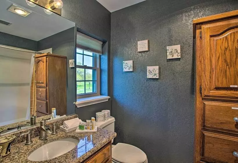 16 Acre Ranch In Pilot Point W/ Private Pond & Spa