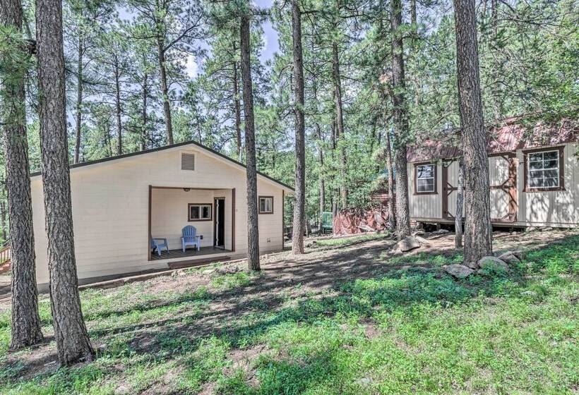 Pet Friendly Ruidoso Home W/ Deck & Forest Views!