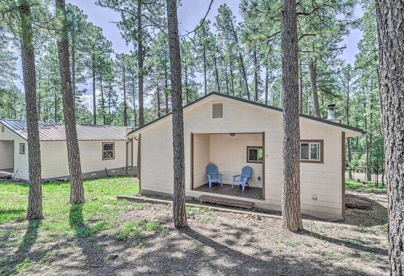 Pet Friendly Ruidoso Home W/ Deck & Forest Views!