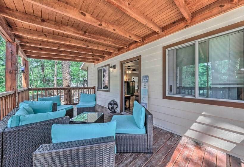 Pet Friendly Ruidoso Home W/ Deck & Forest Views!