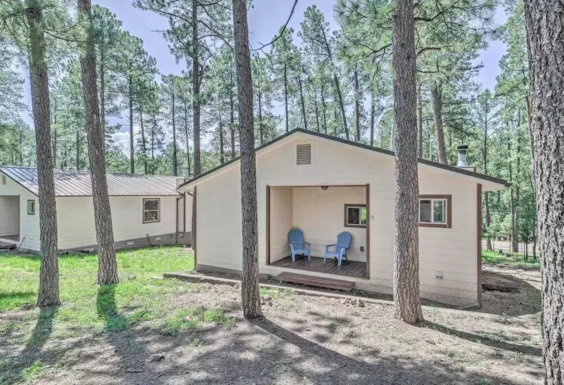 Pet Friendly Ruidoso Home W/ Deck & Forest Views!