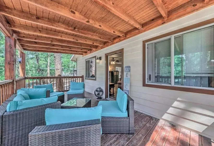 Pet Friendly Ruidoso Home W/ Deck & Forest Views!