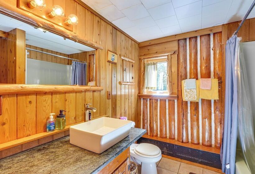 Saranac Lake Cabin W/ Deck: Pets Welcome!