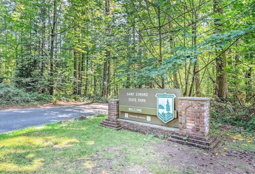 Seattle Area Studio, 2 Mi To St Edward State Park!