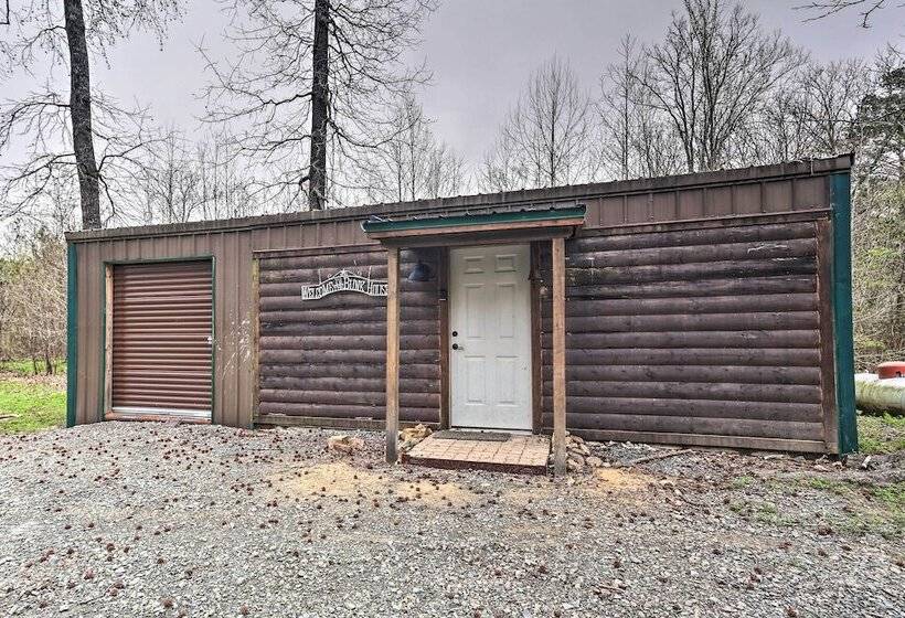 Serene Cabins W/ Decks & 8 Acres On Kiamichi River