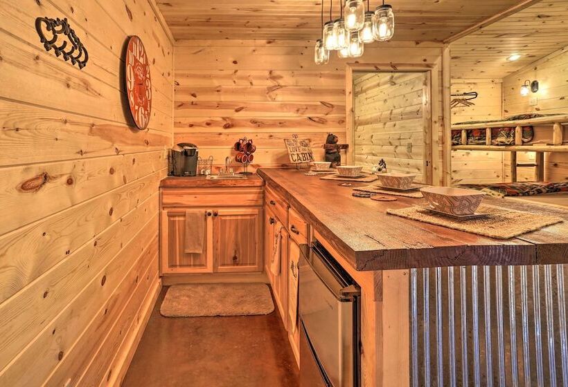 Serene Cabins W/ Decks & 8 Acres On Kiamichi River