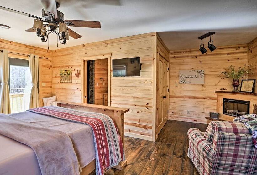 Serene Cabins W/ Decks & 8 Acres On Kiamichi River