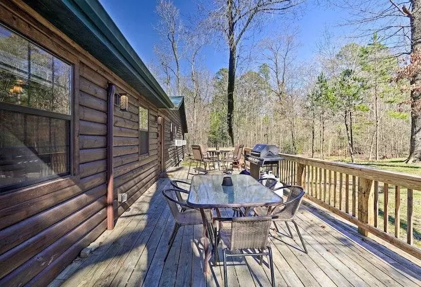 Serene Cabins W/ Decks & 8 Acres On Kiamichi River