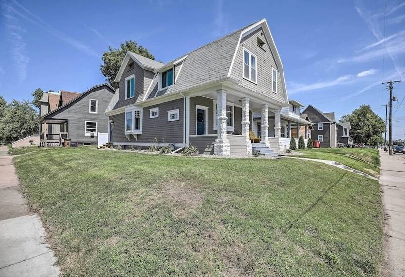 Sioux Falls Abode W/ Fire Pit 1 Mi To Dtwn!