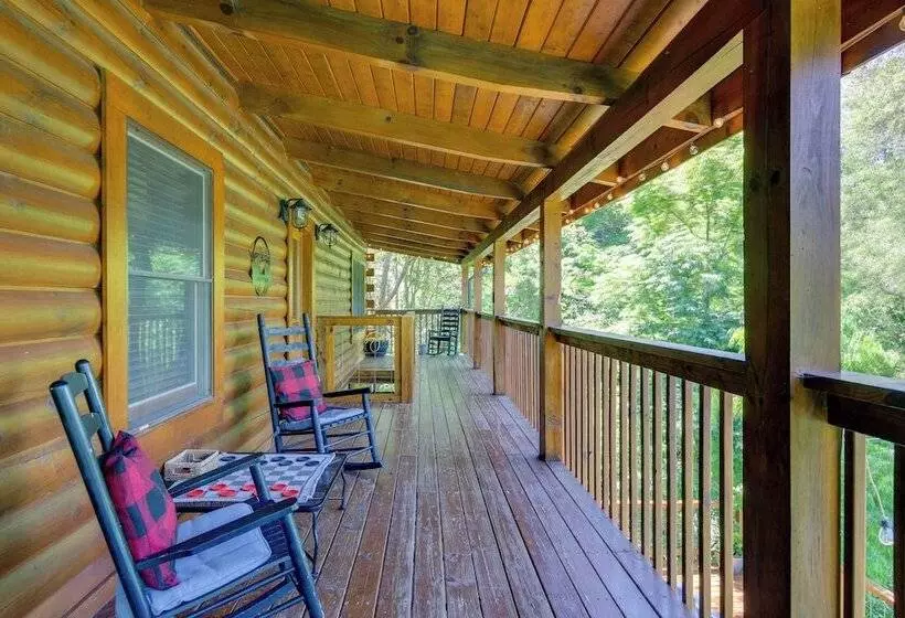 Lakefront Sevierville Cabin W/ Hot Tub & Fire Pit!