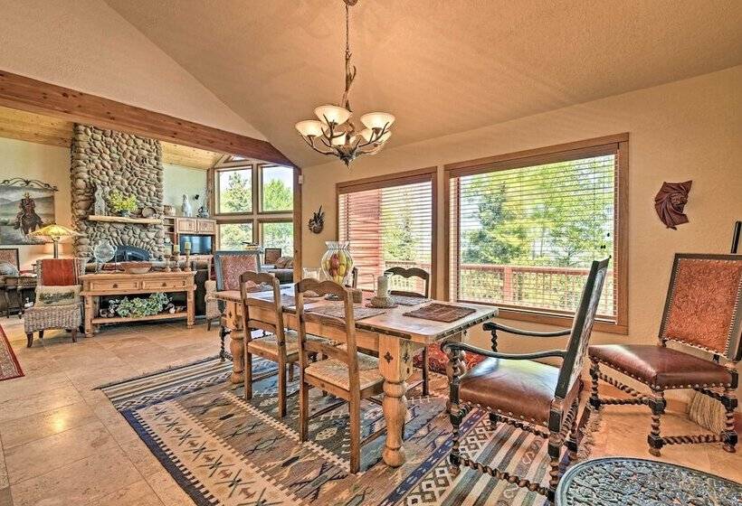 Angel Fire Mountain View Retreat W/ Private Deck!