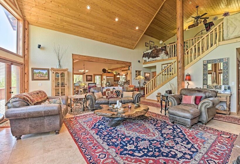 Angel Fire Mountain View Retreat W/ Private Deck!