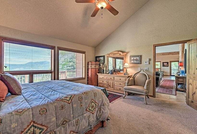 Angel Fire Mountain View Retreat W/ Private Deck!