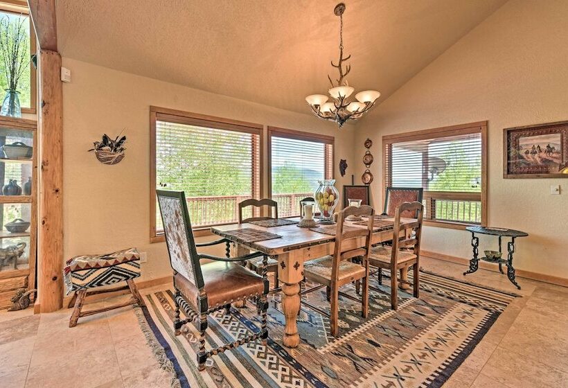 Angel Fire Mountain View Retreat W/ Private Deck!