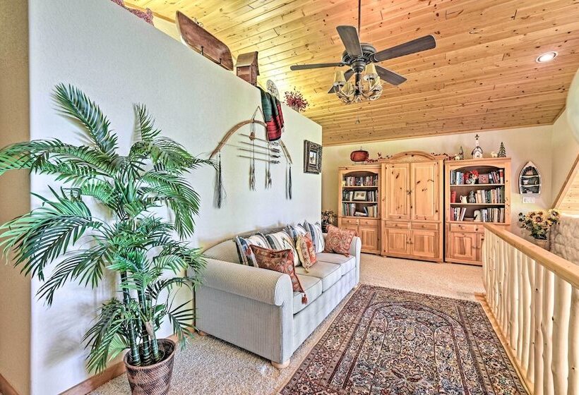 Angel Fire Mountain View Retreat W/ Private Deck!