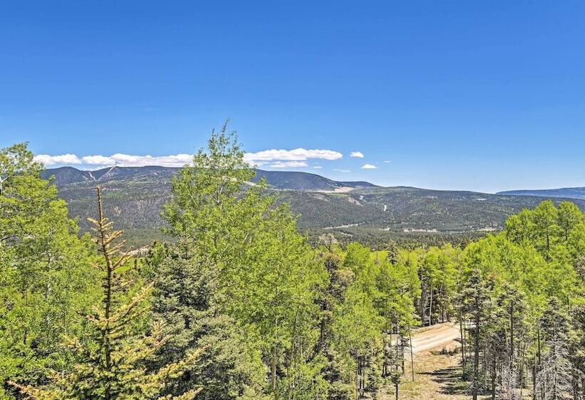 Angel Fire Mountain View Retreat W/ Private Deck!