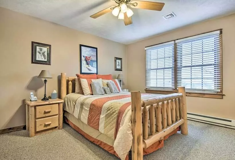 Tannersville Cozy Home W/ Deck, 1 Mi To Camelback!