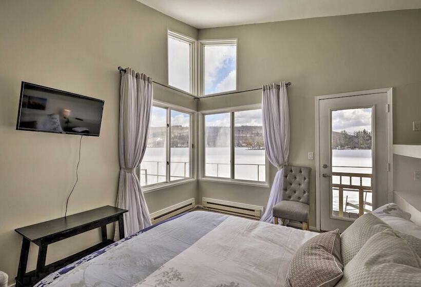 Waterfront Deruyter Home W/ Private Dock!