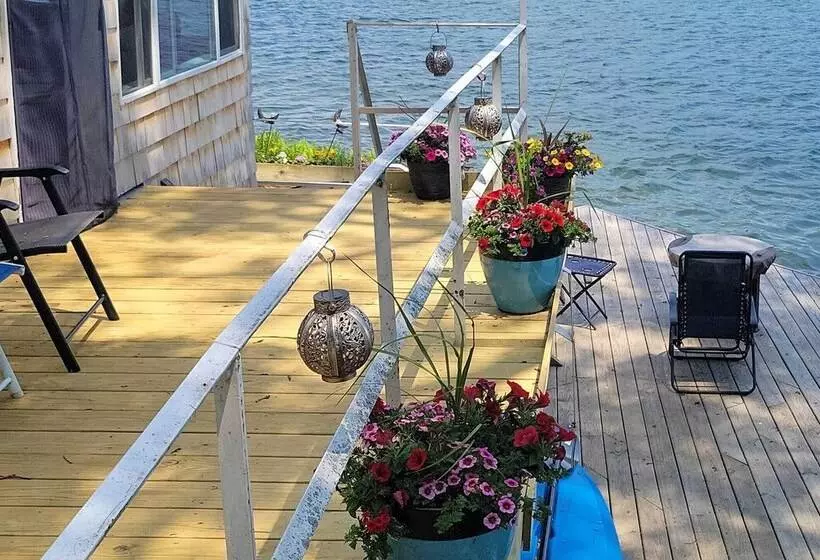 Waterfront Deruyter Home W/ Private Dock!