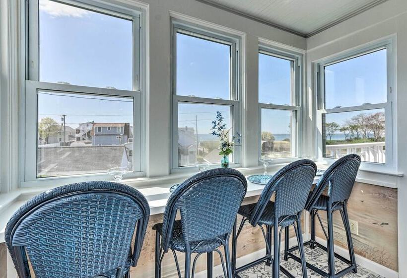 Westbrook Home W/ Ocean Views Walk To Beach