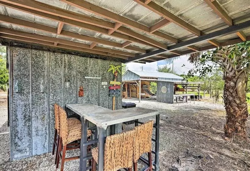 Authentic Clewiston Home W/ Outdoor Game Area