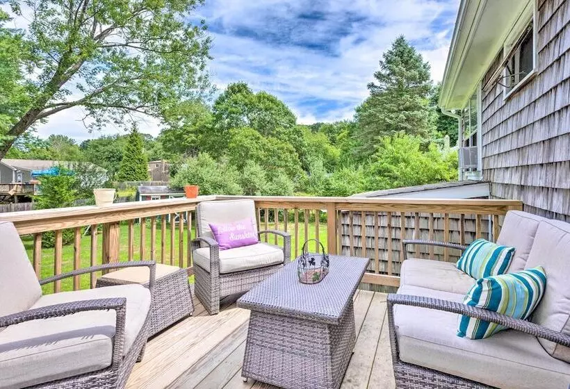 Bright Narragansett Beach Escape W/ Deck & Yard!