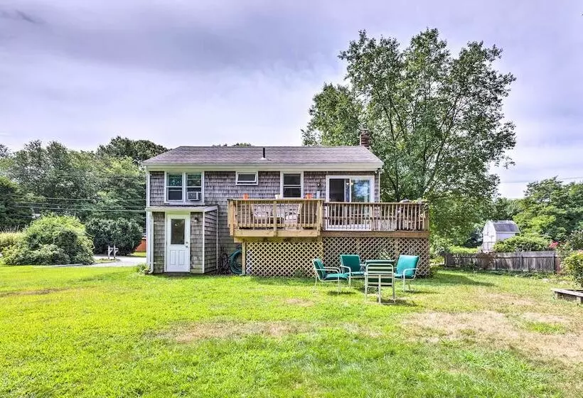 Bright Narragansett Beach Escape W/ Deck & Yard!