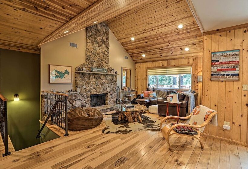 Cozy Lake Arrowhead Cabin < 2 Mi To Blue Jay Bay!