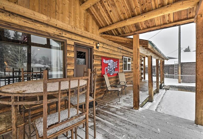 Cozy Log Cabin Escape In The Heart Of Creede!