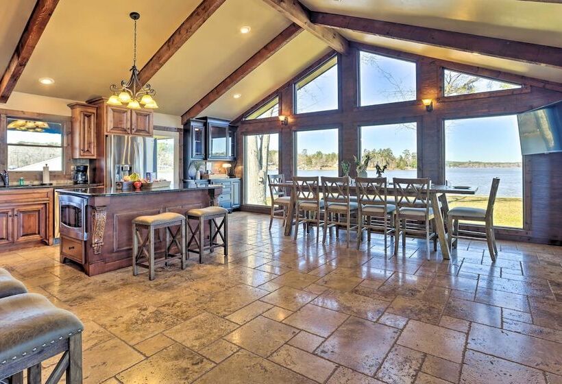 Lay Lake Access & Views: Expansive Shelby Home!