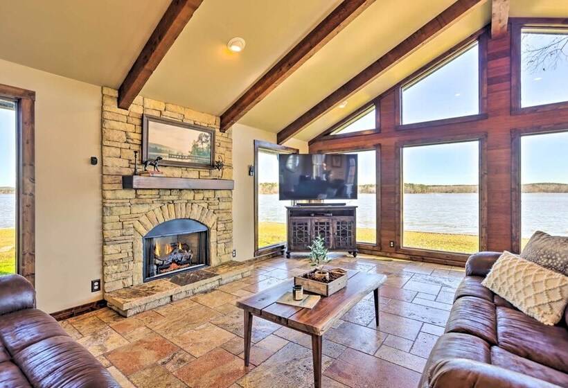 Lay Lake Access & Views: Expansive Shelby Home!