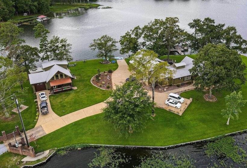 Lay Lake Access & Views: Expansive Shelby Home!