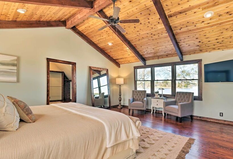 Lay Lake Access & Views: Expansive Shelby Home!