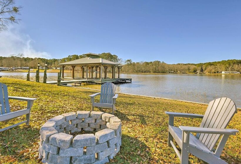 Lay Lake Access & Views: Expansive Shelby Home!