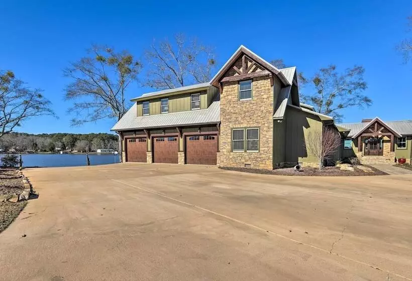 Lay Lake Access & Views: Expansive Shelby Home!