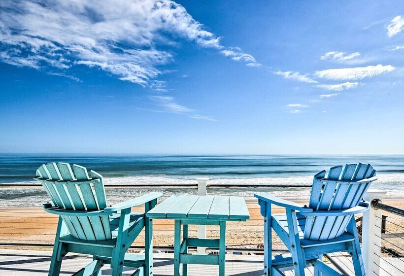 Flagler Beach Oceanfront Haven W/ Hot Tub!