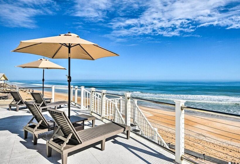 Flagler Beach Oceanfront Haven W/ Hot Tub!