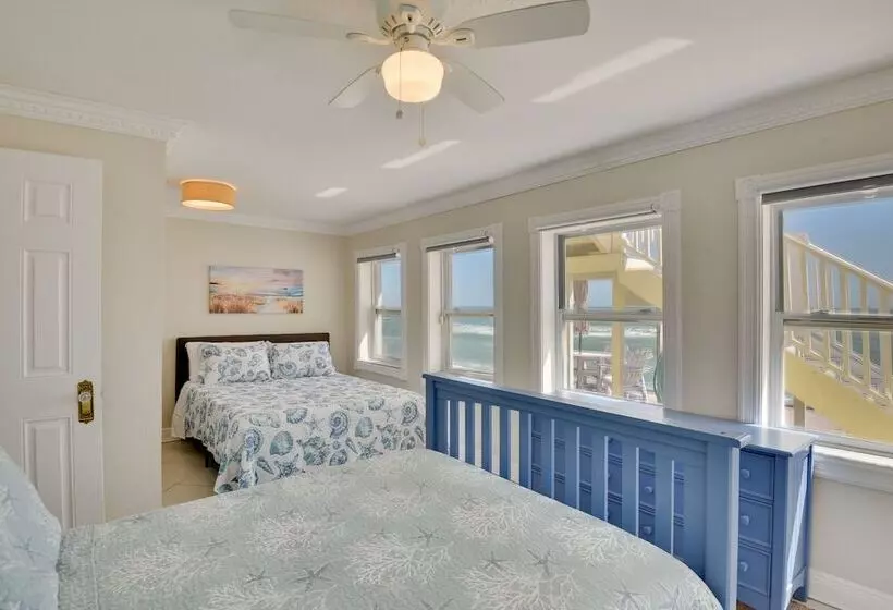 Flagler Beach Oceanfront Haven W/ Hot Tub!