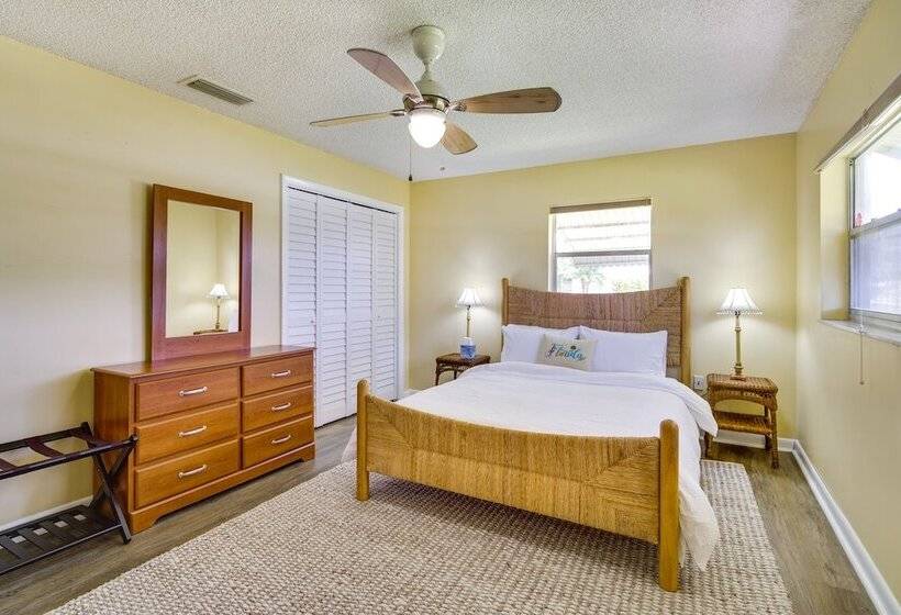 Fort Pierce Vacation Rental: Walk To Beach & Jetty