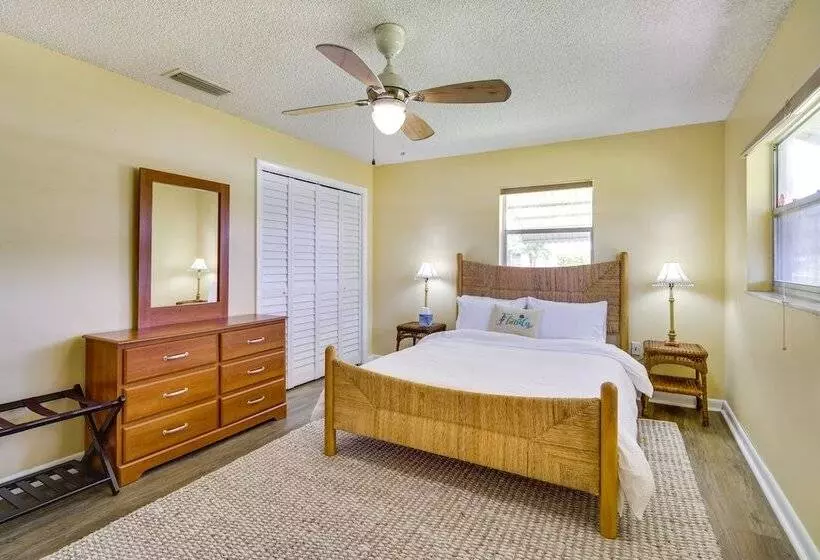 Fort Pierce Vacation Rental: Walk To Beach & Jetty