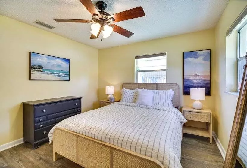 Fort Pierce Vacation Rental: Walk To Beach & Jetty