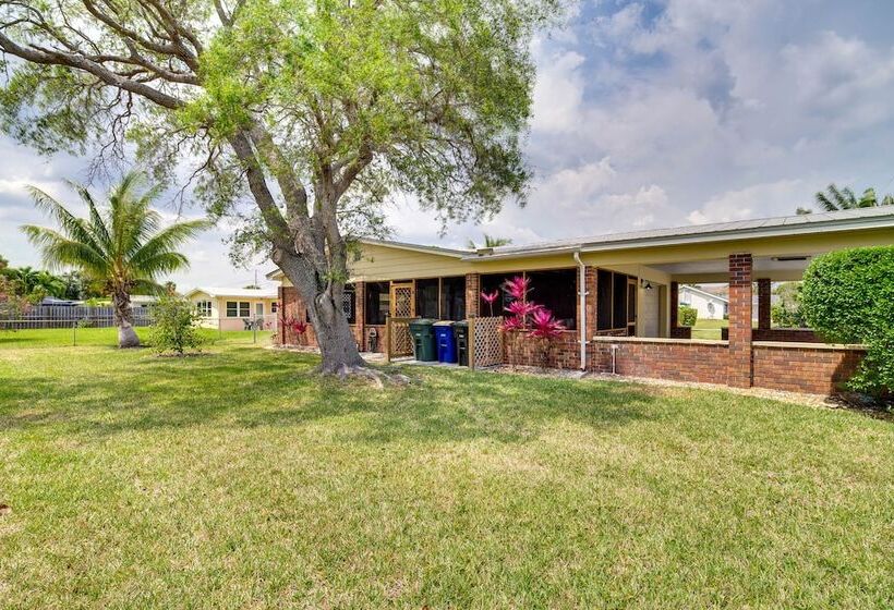 Fort Pierce Vacation Rental: Walk To Beach & Jetty