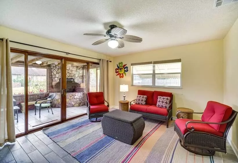 Fort Pierce Vacation Rental: Walk To Beach & Jetty