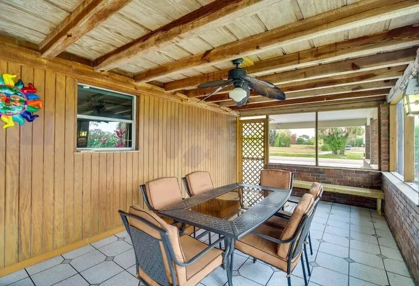 Fort Pierce Vacation Rental: Walk To Beach & Jetty