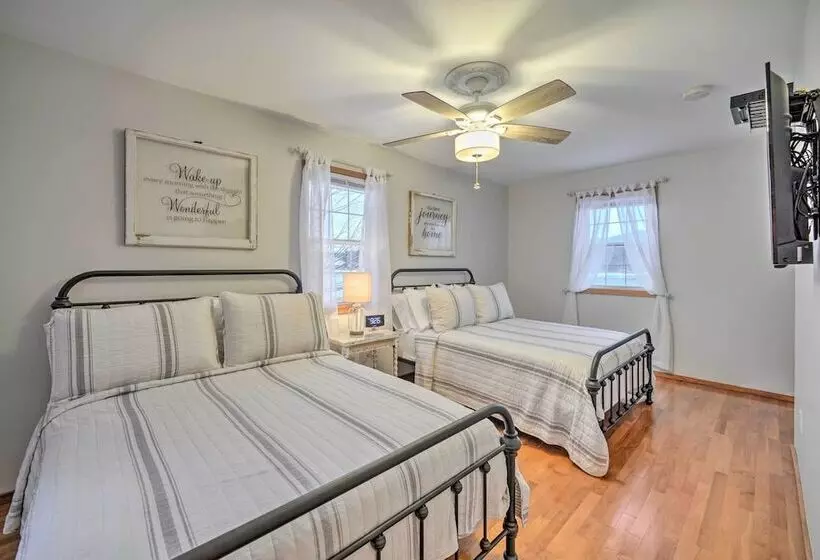 Lake Luzerne Home W/ Fire Pit On Hudson River