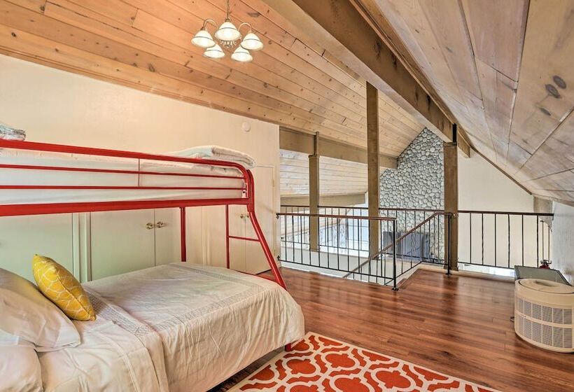 Lake & Mountain View Home: Walk To Downtown!