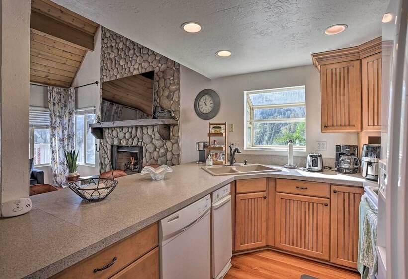 Lake & Mountain View Home: Walk To Downtown!